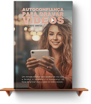 Livro 'Autoconfiança para Gravar Videos'